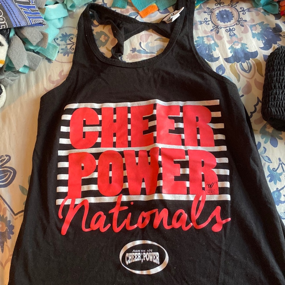 Varsity cheer power nationals tank top